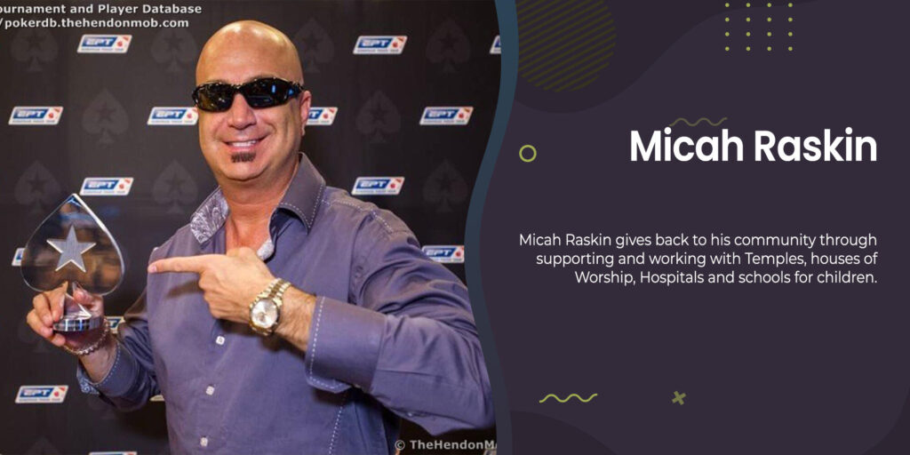 Micah Raskin 2 Million Poker Earnings Milestone Philanthropic Contributions